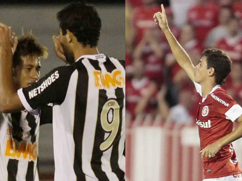 Santos vira e goleia Botafogo/SP; SPFC apenas empata; Pela Libertadores Inter vence