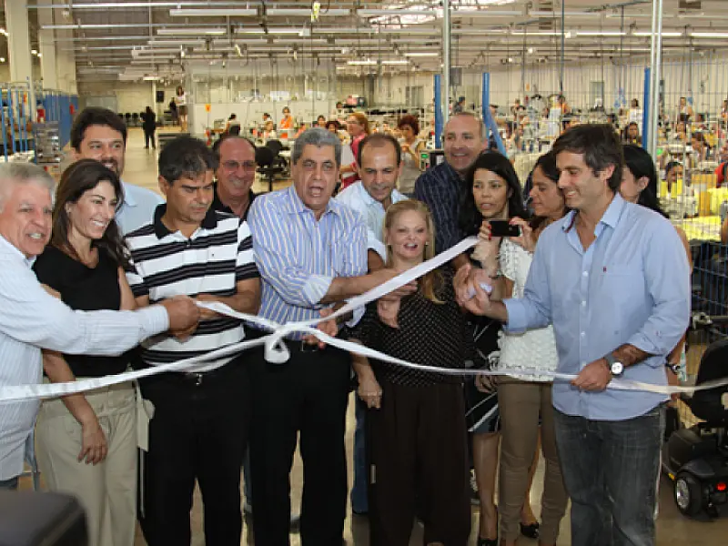 Política de incentivo fiscal é destaque durante inauguração de fábrica