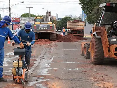 Com investimento de r$ 8,7 milhões, Prefeitura inicia recapeamento da Bandeirantes