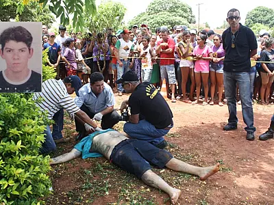 Ex-presidiário é executado na frente da esposa em Caarapó