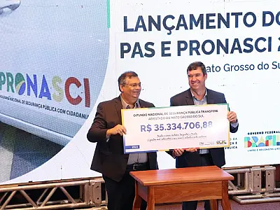 Segurança para o país: MS recebe aporte de mais R$ 120 milhões da União