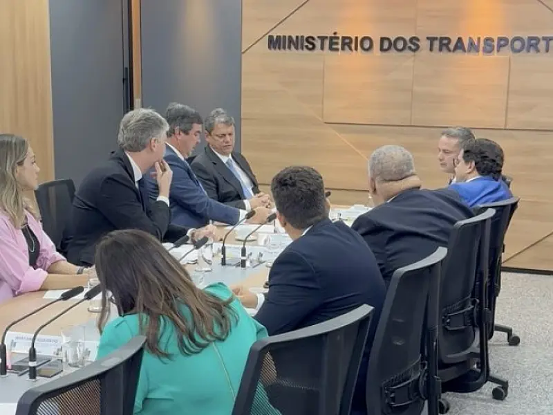 Integração: Em Brasília, governadores de MS e SP discutem projeto da Malha Oeste