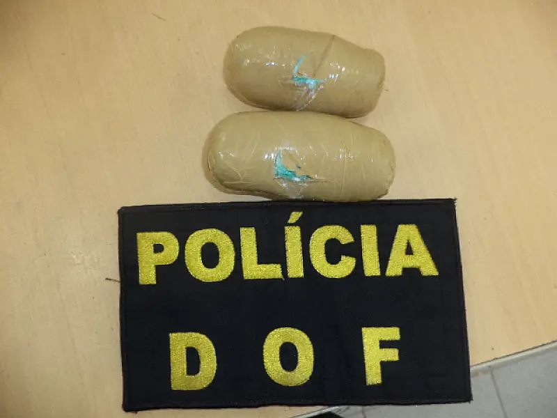 DOF apreende cocaína em ônibus na BR-262
