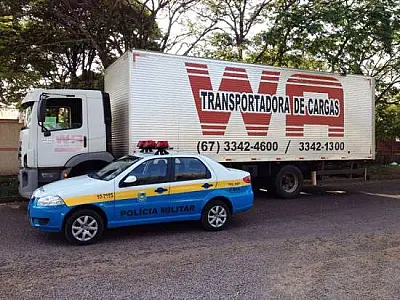 PM de Ponta Porã recupera caminhão furtado em Campo Grande