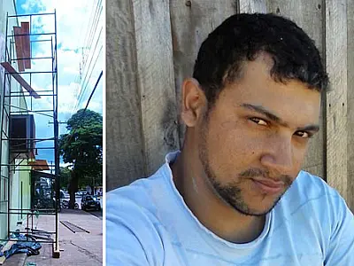 Pintor cai de andaime, esbarra em fio e morre eletrocutado em Caarapó