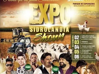 César Menotti e Fabiano são atrações na Expo Sidrolândia 2014