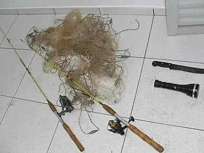 Pescadores são detidos por pesca durante piracema