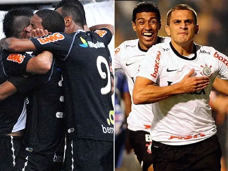 Vasco e Corinthians duelam hoje pela Libertadores
