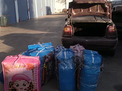 Mais de 360 quilos de roupas contrabandeadas são apreendidas em Corumbá