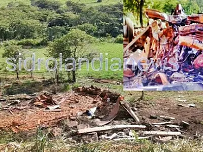 Caminhão cai na Serra de Nioaque e deixa dois mortos e cinco em estado grave