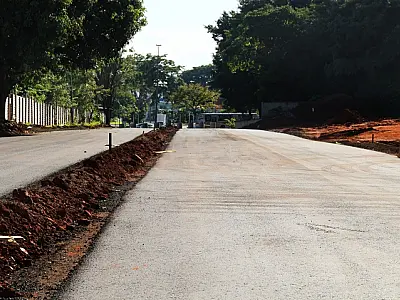 Nova via de acesso à avenida Mato Grosso está na reta final