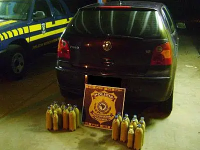 Três bolivianos são presos com cocaína na BR-262