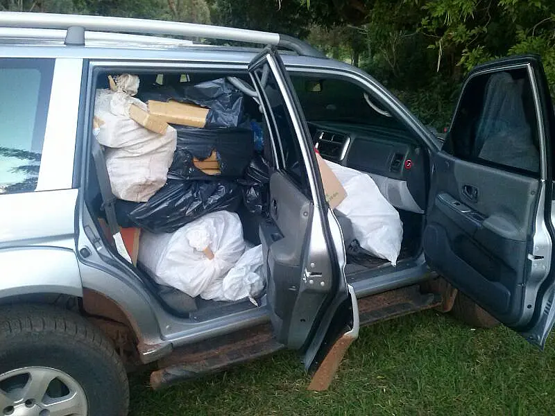 Condutor é preso pela PRF com quase 1 tonelada de maconha