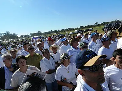 Produtores rurais fazem manifestação entre as rodovias BR 163 e 267