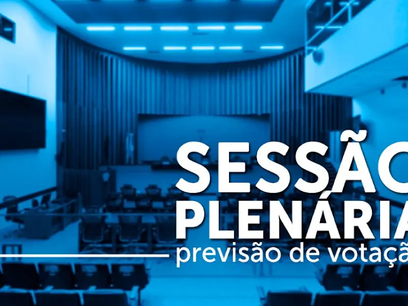 Deputados devem votar seis projetos durante a sessão plenária desta terça-feira
