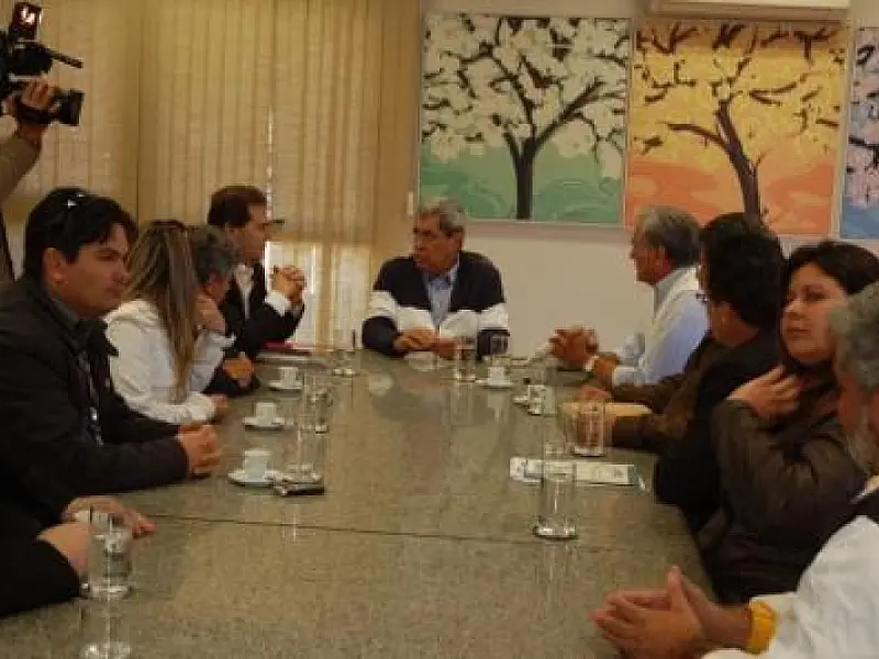Governador discutiu questões trabalhistas em MS com Paulinho Pereira PDT/SP
