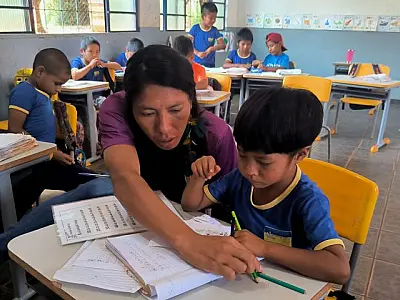 Caravana do MEC e Governo de MS visitam escolas em reserva de Dourados