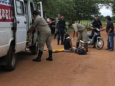 Motociclista atropela criança de 3 anos e as duas ficam feridas