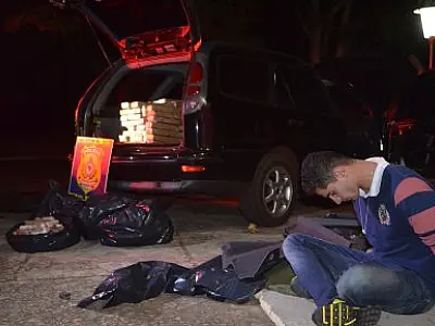 Traficante erra o caminho e acaba preso pela PRF em Coxim