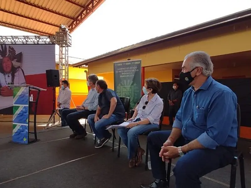 Com Tereza Cristina, Reinaldo Azambuja lança programa de inclusão digital em áreas rurais de MS
