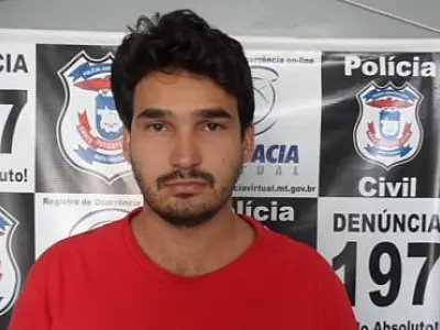 Jovem que matou pedreiro atropelado em Coxim é preso em MT