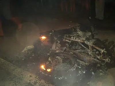 Moto explode em colisão com carreta e homem morre em Rio Verde