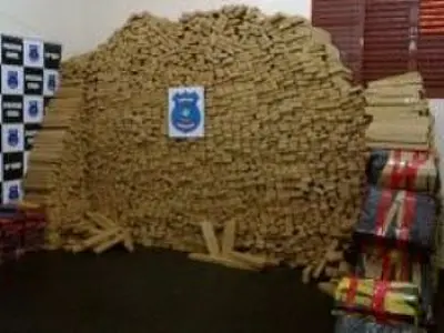Toneladas de maconha são apreendidas em GO dentro de caminhonete de MS