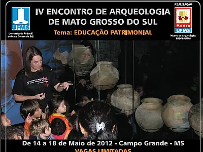 Encontro de arqueologia inicia nesta segunda-feira no MuArq