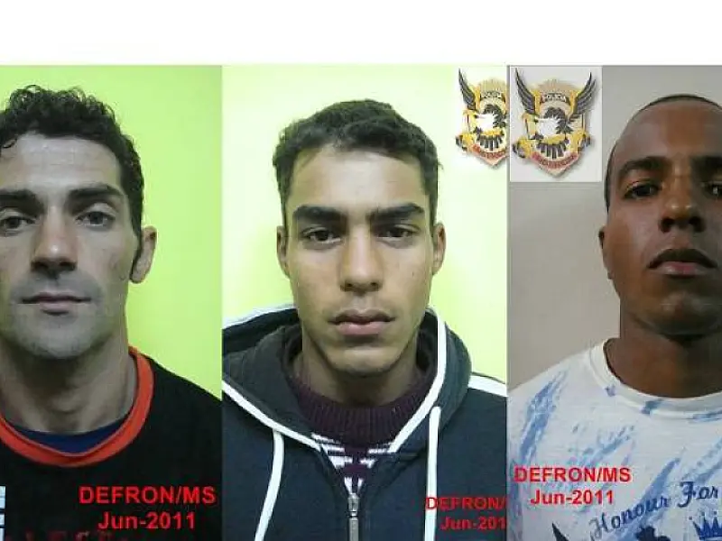 Presos pela Defron fazem parte de quadrilha de Dourados