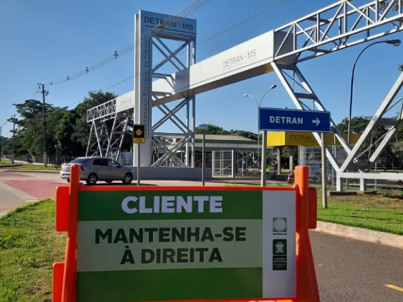 Detran-MS é primeiro do País a lançar Serviços Express em Drive-Thru