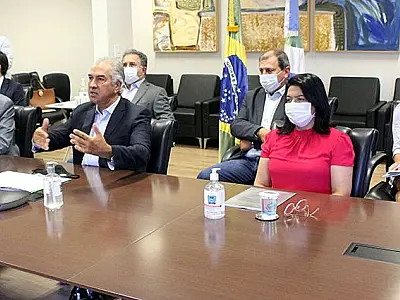 Reinaldo Azambuja pede celeridade para aprovação de novo programa de segurança alimentar
