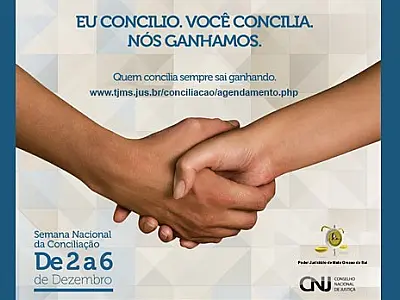Agendamentos para a Semana da Conciliação terminam hoje