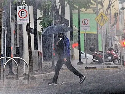 Chuvas se aproximam do sul e sudeste do Estado nesta quinta-feira
