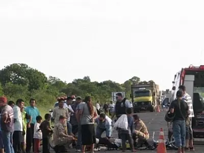 Três pessoas sofrem ferimentos graves em acidente na MS-156