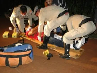 Jovem morre na MS-156 após colisão envolvendo carro e moto