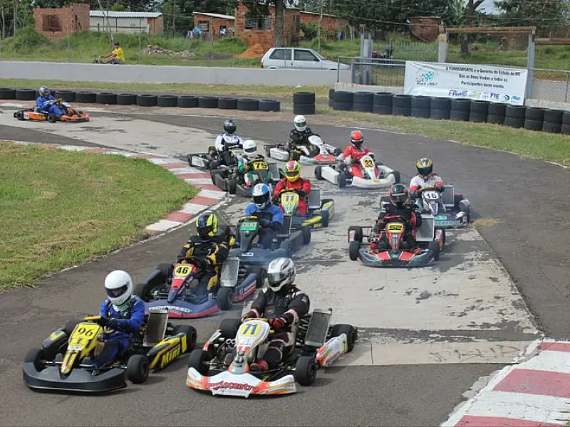 Muita disputa na 1ª etapa do Estadual de Kart na Capital
