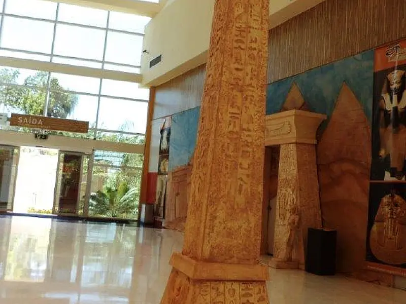 Exposição traz a magia e os mistérios do Egito Antigo para shopping da Capital