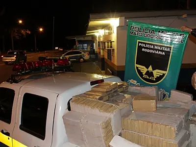 Em 6 meses Polícia Militar Rodoviária apreende mais de 40 toneladas de drogas