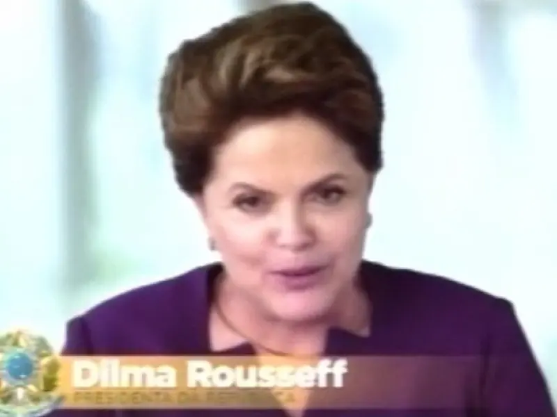 Dilma cobra queda de juros nos bancos privados na TV