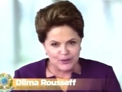 Dilma cobra queda de juros nos bancos privados na TV