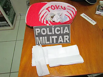 PM prende jovem com drogas em ponto de ônibus de Três Lagoas