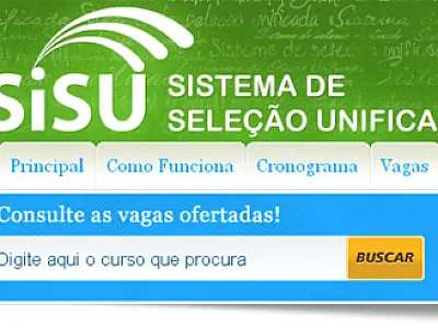 Inscrições para o Sisu seguem até domingo