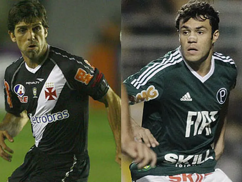 Vasco e Palmeiras se enfrentam hoje pela Sul-Americana