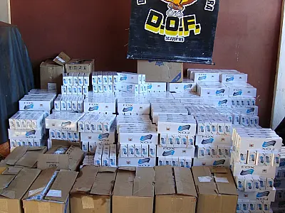 DOF e DEFRON fecham depósito de cigarro em Dourados