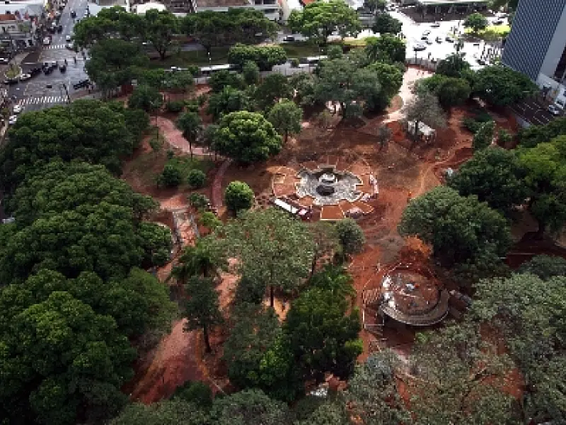 Praça Ary Coelho será entregue no segundo semestre do ano