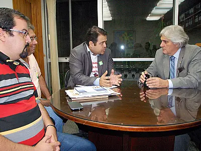 Secretário discute com Delcídio projeto do Hospital Municipal de Campo Grande
