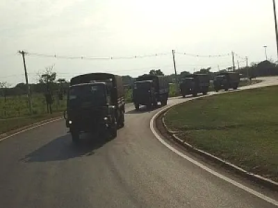 PF e PM se dirigem para retirar índios de fazendas em Antonio João