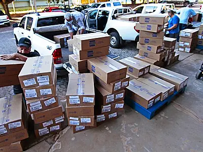 Governo do Estado recebe 45.416 medicamentos do kit intubação
