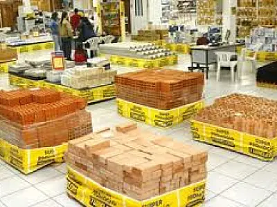 Vendas de material de construção tem queda de 8,1% em novembro