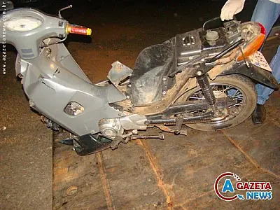 Adolescente de 14 anos morre em acidente entre Biz e caminhonete